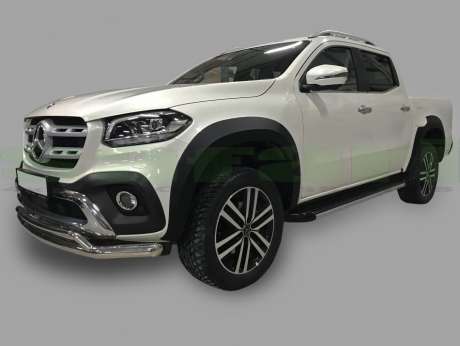 Расширители колесных арок под 2 бензобака Safari для Mercedes-Benz X-Class 2017-