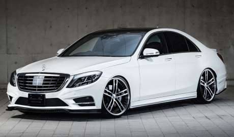 Аэродинамический обвес MzSpeed для Mercedes S-class W222 (оригинал, Япония)