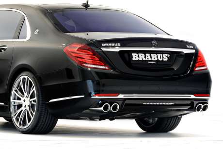 Диффузор заднего бампера Brabus для Maybach W222 (оригинал, Германия)