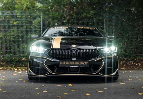 Накладки на передний бампер (карбон) Manhart для BMW 8 G15 (оригинал, Германия) 