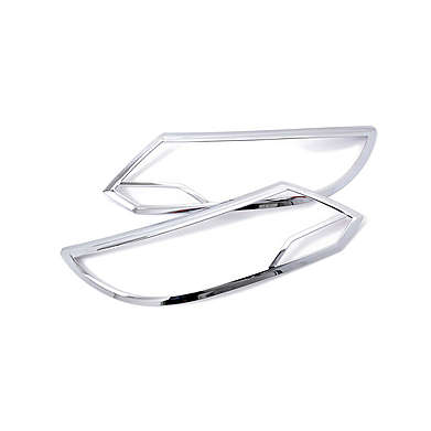 Накладки на передние фары хромированные для Volkswagen Tiguan 2013-2016