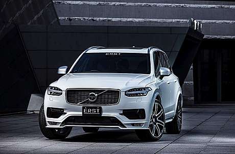 Спойлер переднего бампера ERST для Volvo XC90 2015+ (оригинал, Япония)