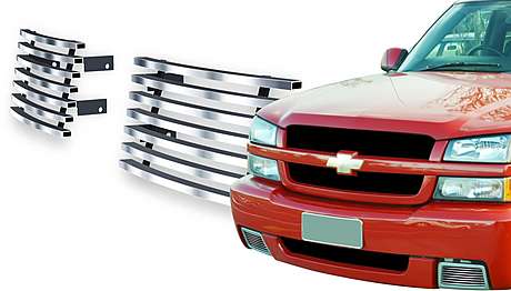 Решетки боковые в передний бампер Onegrille C85305C для для Chevrolet Silverado 1500 SS 2003-2006