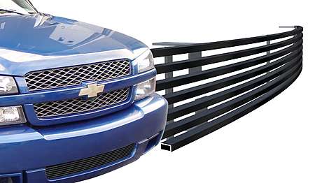 Решетка в передний бампер черная Onegrille C85304J для для Chevrolet Silverado SS 1500 2003-2006