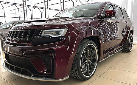 Аэродинамический обвес SCL GLOBAL Concept для Jeep Grand Cherokee WK2 (c) "Titan" 2018