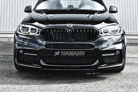 Передний бампер (с комплектом оптики) Hamann для BMW X6 F16