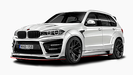 Сплиттер порогов Renegade для BMW X5 F15 F85 2013-2018