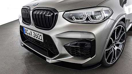 Спойлер переднего бампера AC Schnitzer для BMW X3M F97 2019-