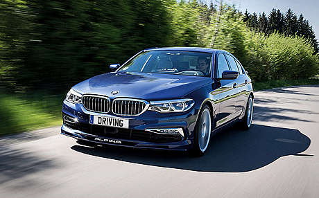 Спойлер переднего бампера Alpina 4110140 для BMW G30 G31 (оригинал, Германия)