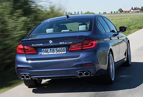 Спойлер на крышку багажника Alpina 4110143 для BMW G30 G31 (оригинал, Германия)