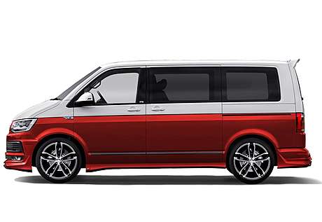 Пороги короткая база ABT 7H0800102 для VW T6 Multivan 2015-2019 (оригинал, Германия) 