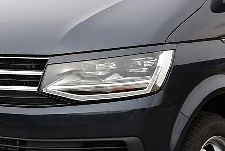 Реснички на фары под покраску RDX RDSB153 для VW T6 2015-2019