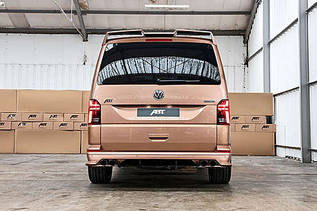 Накладки заднего бампера ABT 7E0A8003130 для VW T6.1 Multivan 2019-2020 (оригинал, Германия)