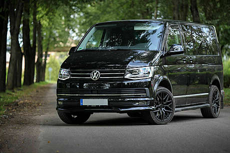 Юбка переднего бампера под покраску P-Performance PTVWT6LIPGFK для Volkswagen T6 Transporter / Multivan Prefacelift 2016-2020