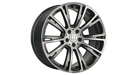 Диск Monoblock R Liquid Titanium R19x8,5 Brabus для Mercedes S63 AMG Coupe (C217) 2013-