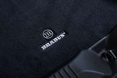 Коврик в багажник (велюровый) Brabus для Mercedes S63 AMG Coupe (C217) 2013-2021