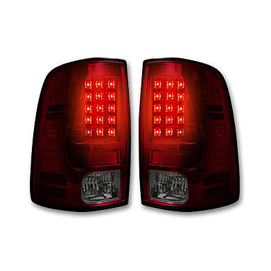 Задняя оптика диодная темно-красная Recon 264169RBK для Dodge Ram 1500 2009-2014