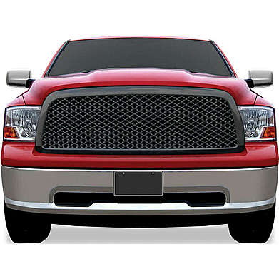 Решетка радиатора черная PremiumFX PFXL0256 для Dodge Ram 1500 2009-2012 