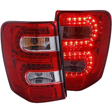Задние фонари диодные красные Anzo 311150 для Jeep Grand Cherokee 1999-2004