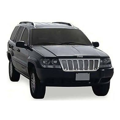 Решетка радиатора хромированная Premium FX PFXL0385 для Jeep Grand Cherokee 1999-2004