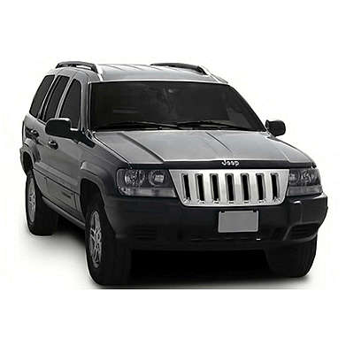 Решетка радиатора хромированная Premium FX PFXL0384 для Jeep Grand Cherokee 1999-2004