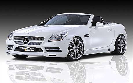 Пороги Piecha Design для Mercedes SLK R172 (оригинал, Германия)