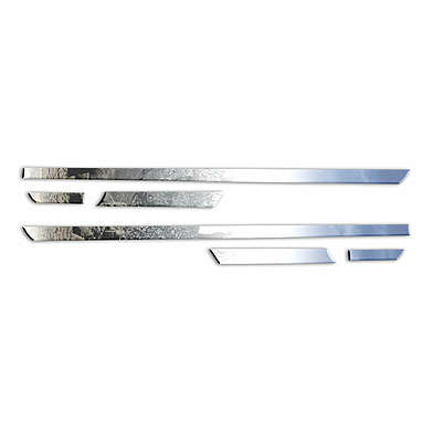 Молдинги на двери стальные комплект 6шт. Brite Chrome SRF0755-BD для Cadillac ATS 2DR 2013-2019