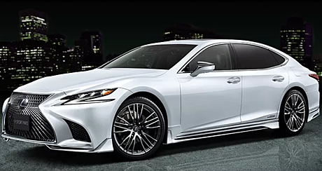 Аэродинамический обвес Modellista для Lexus LS350 LS500 (оригинал, Япония)