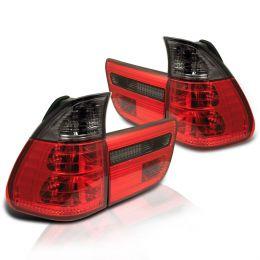 Задняя оптика красная с темными вставками для BMW E53 X5 3.0i 4.4i 00-05 