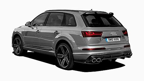 Диффузор заднего бампера Renegade Anubis для Audi Q7 2015-2020