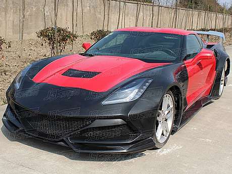 Аэродинамический обвес  JSK Racing JSKCLC714002 для Corvette Stingray C7 2014-2016 