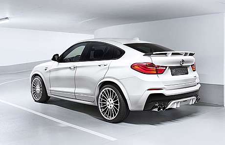 Спойлер на крышку багажника Hamann для BMW X4 F26 M-Sport (оригинал, Германия)