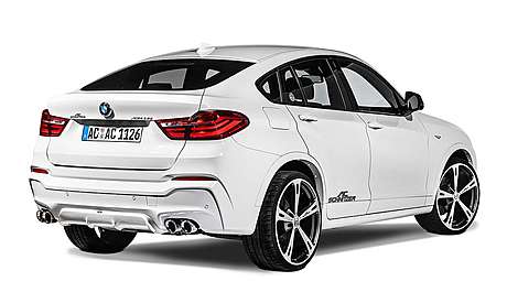 Диффузор заднего бампера AC Schnitzer для BMW X4 F26 M-Sport (оригинал, Германия)