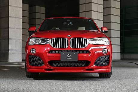 Накладки на передний бампер 3D Design для BMW X4 F26 M-Sport (оригинал, Германия)