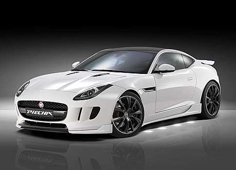 Накладки на передний бампер Piecha Design для Jaguar F-Type (оригинал, Германия)