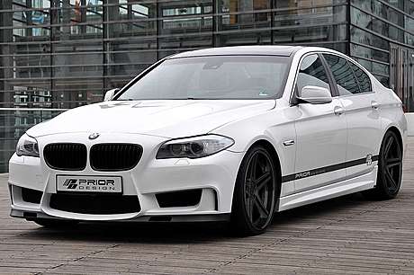 Накладка на передний бампер Prior Design R для BMW F10 F11 (оригинал, Германия)