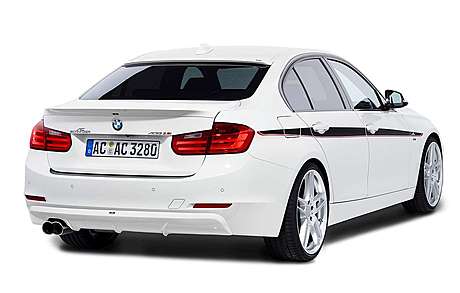 Накладка на задний бампер AC Schnitzer 5112230110 для BMW F30 F31 3 серии (оригинал, Германия)