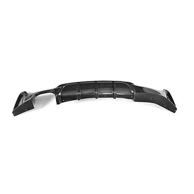 Диффузор заднего бампера с вырезом под 1 глушитель Carbon для BMW 4 Series F32 F33 F36 M Sport Bumper 2014-2019 