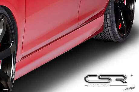 Накладки на пороги CSR-Automotive SS155 для Opel Corsa D 2006-2010