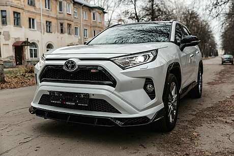 Губа переднего бампера Renegade Design для Toyota RAV4 XA50 2019-2023