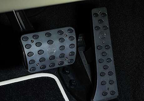 Накладки на педали Brabus 223-816-00-B для Mercedes S W223 (оригинал, Германия)