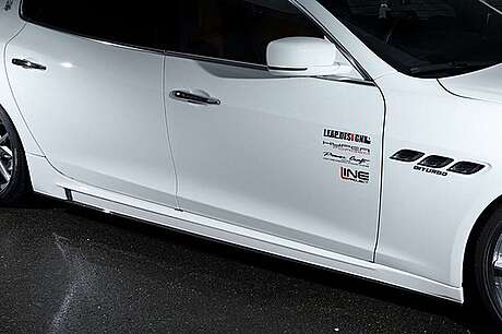 Пороги Leap Design для Maserati Quattroporte 2013+ (оригинал, Япония)