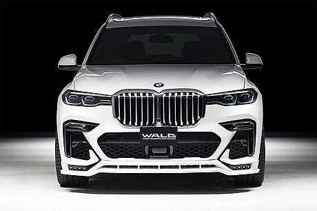 Накладка на передний бампер с LED-оптикой WALD для BMW X7 (G07) (оригинал, Япония) 