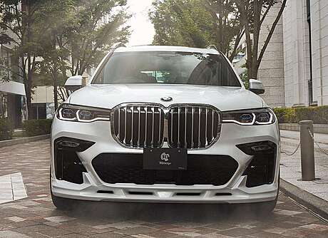 Накладка на передний бампер 3D Design для BMW X7 (G07) (оригинал, Япония)