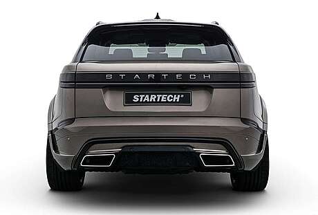 Диффузор заднего бампера с насадками Startech LY-400-00 для Range Rover Velar (оригинал, Германия)