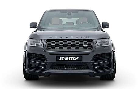 Передний бампер с LED-оптикой и ПТФ Startech LG-220-00 для Range Rover 4 рестайлинг 2018-2021