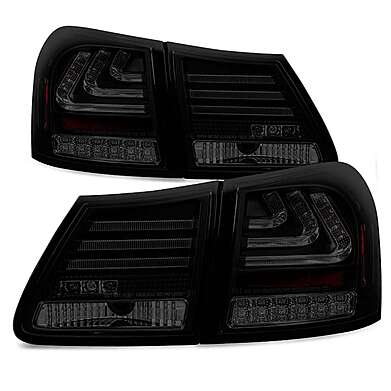 Задняя оптика диодная темная Spyder для Lexus GS300 GS350 GS430 GS450 2006-2011