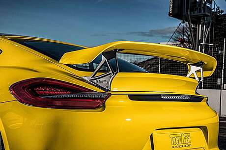 Спойлер на крышку багажника высокий TechArt 081.100.811.009-T для Porsche Cayman 
