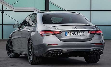 Спойлер на крышку багажника AMG 53 под покраску для Mercedes Benz W213 E-Class 2020-2022