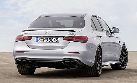 Спойлер на крышку багажника AMG 63S под покраску для Mercedes Benz W213 E-Class 2020-2022